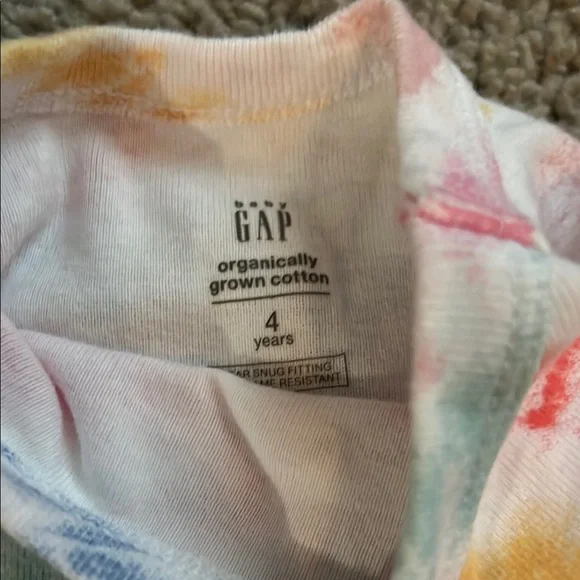 Gap-Colorful Tie-Dye Kids Pajama Set - Picture 4 of 4